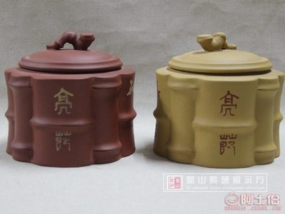 【蜀山紫砂廠家供應(yīng)清水泥四方節(jié)節(jié)高茶葉罐高檔會所茶館專用茶葉罐】宜興市蜀山石粉廠 - 產(chǎn)品庫
